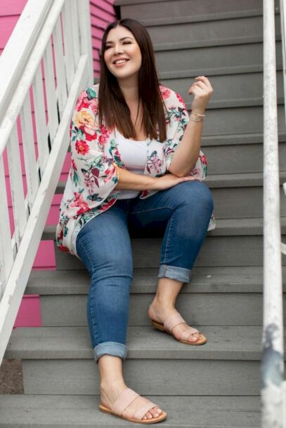 spring plus size outfits