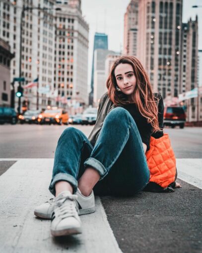 street fashion photography poses women