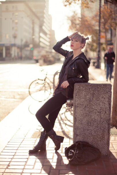 street fashion photoshoot