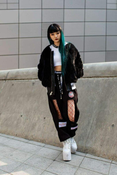 street style aesthetic girl