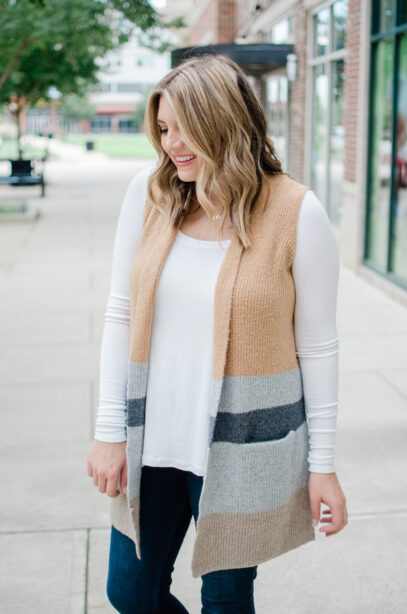sweater vest outfit