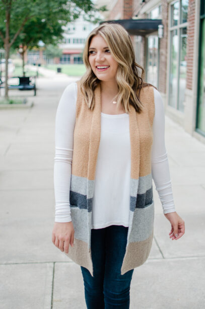 sweater vest outfit