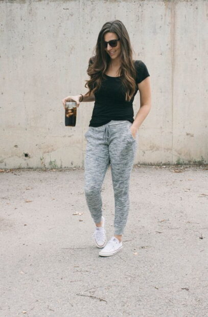 sweatpants outfit