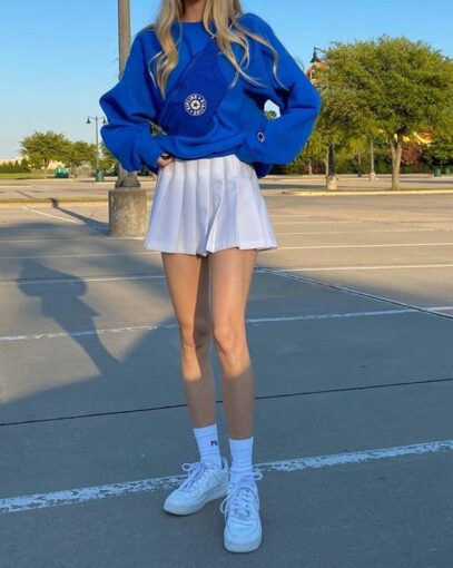 tenis skirt outfits