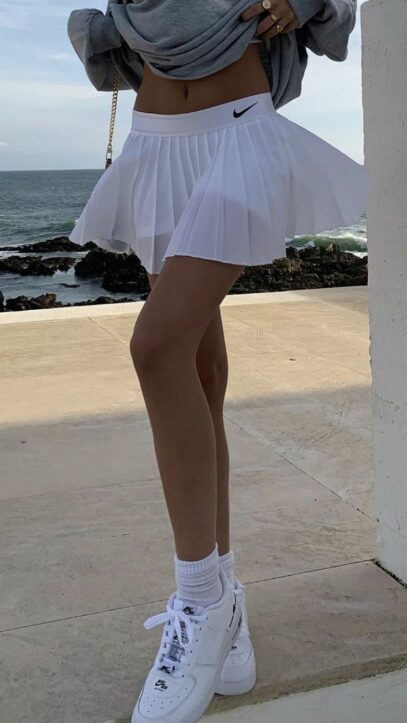 tenis skirt outfits