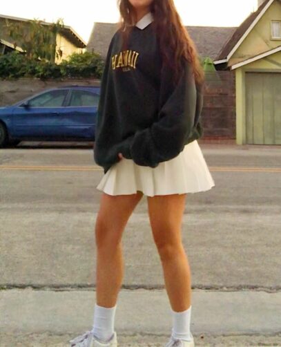 tenis skirt outfits