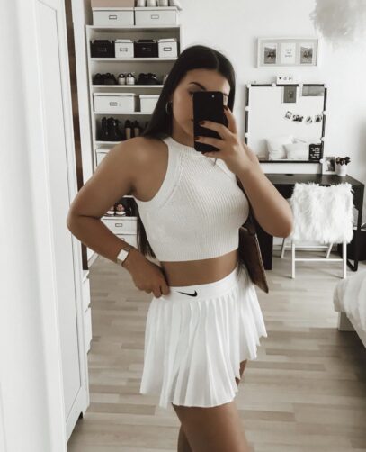 tennis skirt outfit