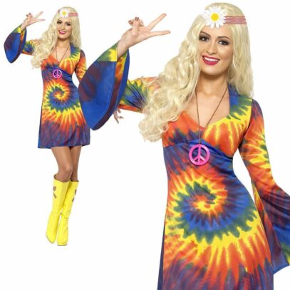 tie dye hippie outfit