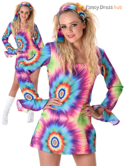 tie dye hippie outfit