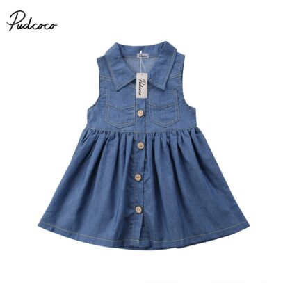 toddler denim dress