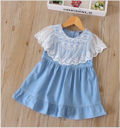 toddler denim dress