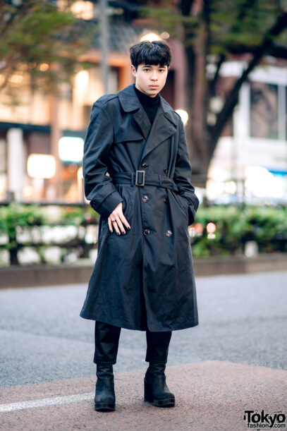 trench coat street style