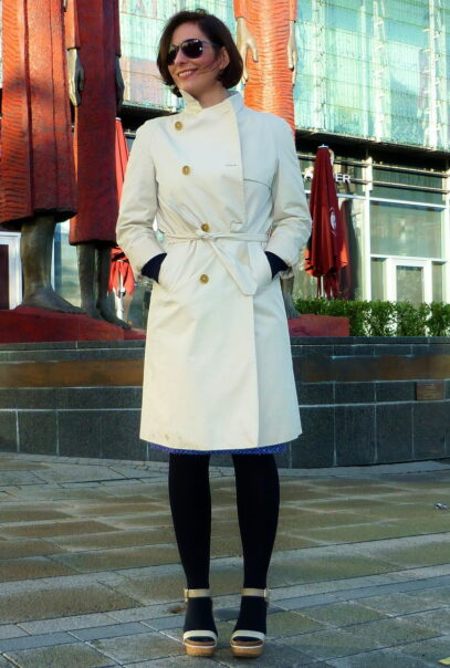 trench coat street style