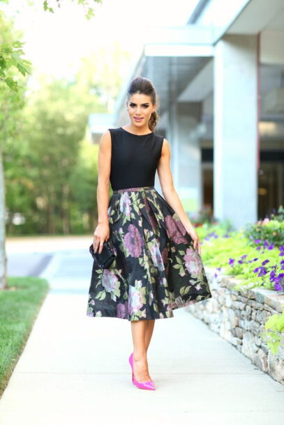 trendy skirt outfits