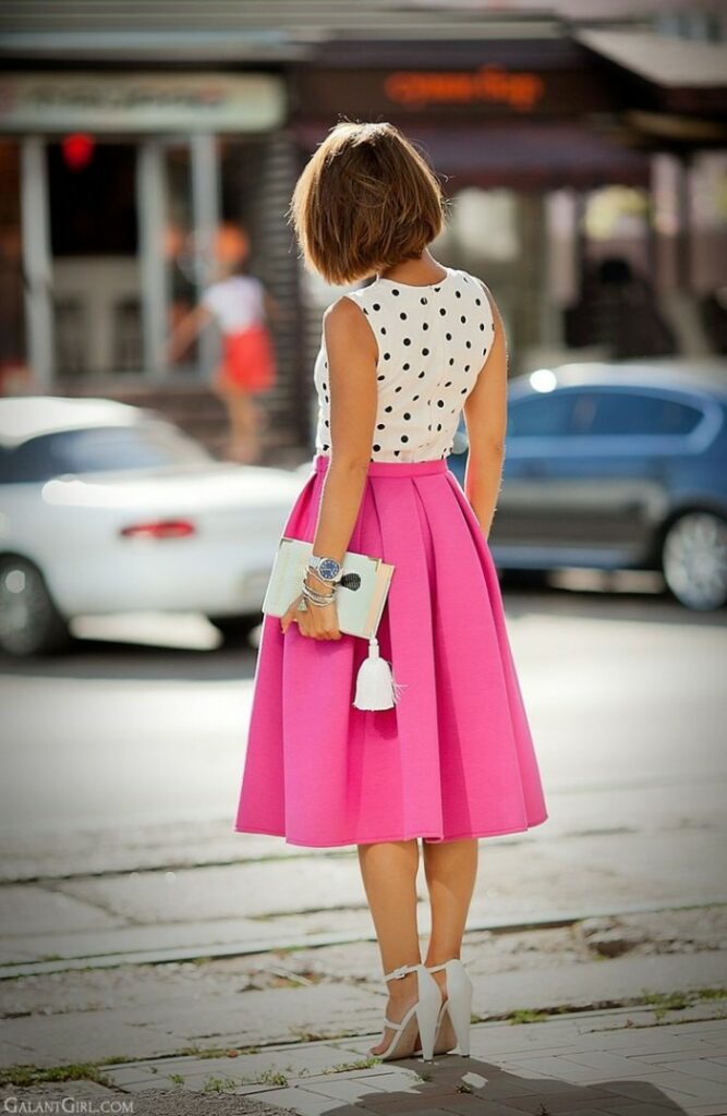 trendy skirt outfits