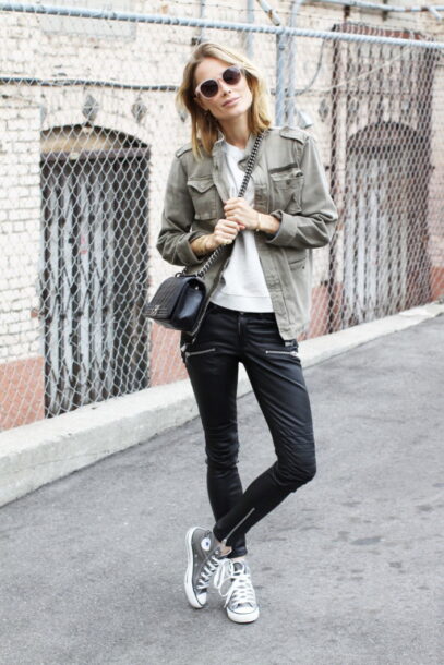 trousers outfit casual street fashion