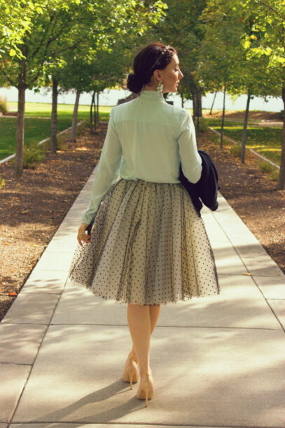tulle skirt outfit