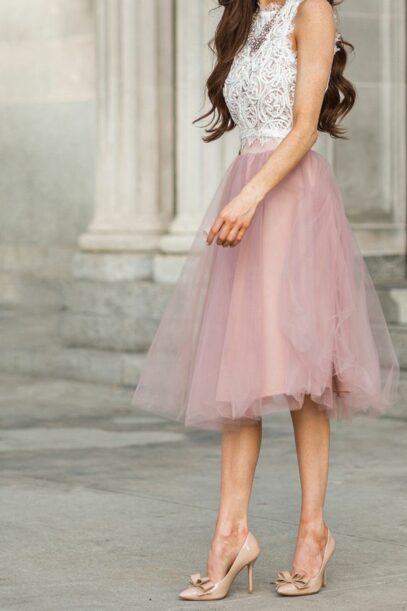 tulle skirt outfit