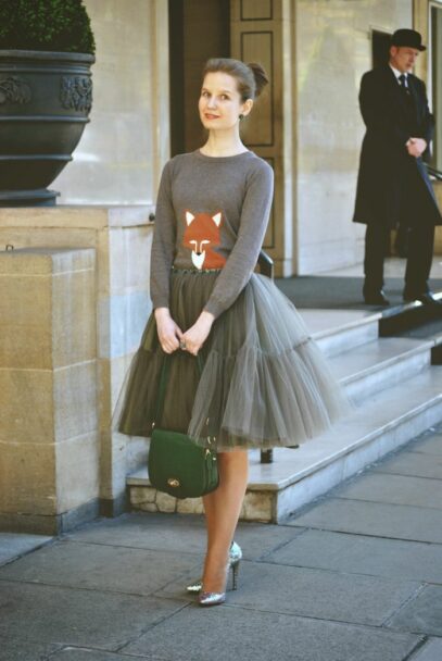 tulle skirt outfit