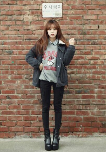 ulzzang street fashion