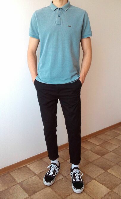 vans old skool outfit men street fashion