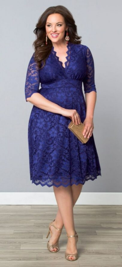 wedding guest plus size outfit