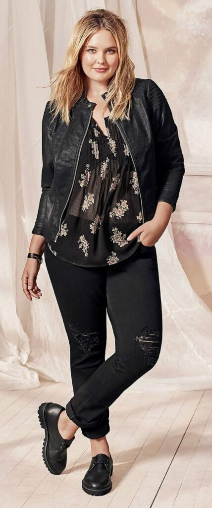 western plus size outfits