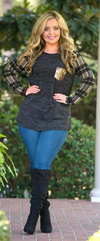winter plus size outfits