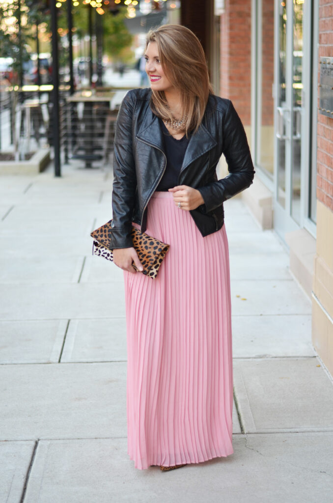 winter skirt outfit