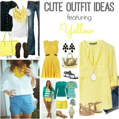 yellow outfit ideas