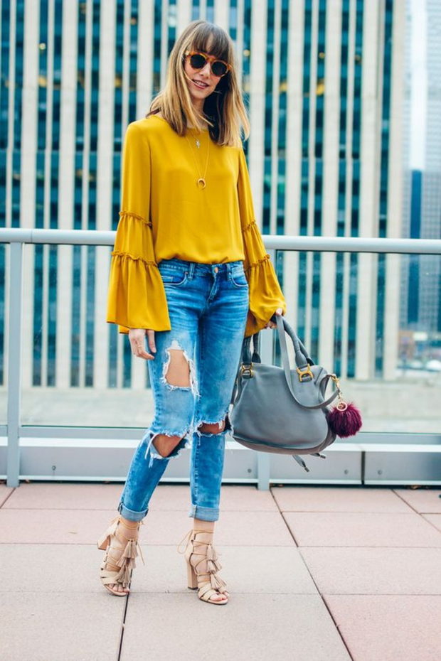 yellow outfit ideas
