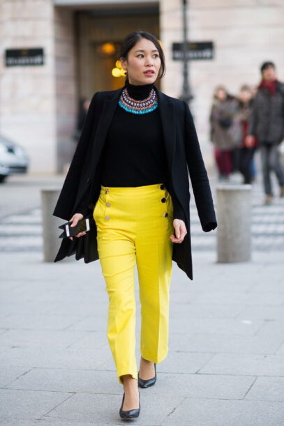 yellow outfit ideas