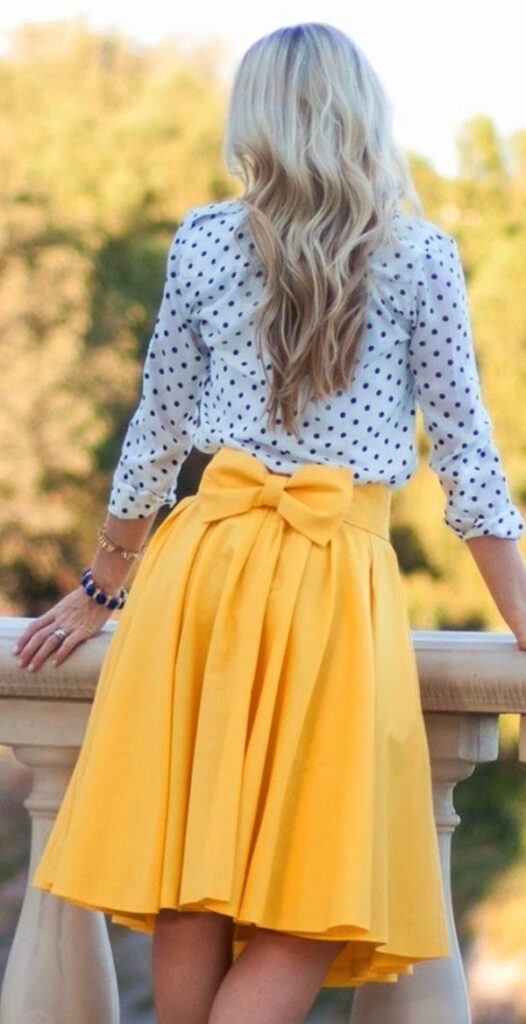 +51 yellow skirt outfit Looks & Inspirations POLYVORE Discover and